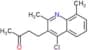 4-(4-chloro-2,8-dimethylquinolin-3-yl)butan-2-one