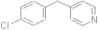 4-[(4-Chlorophenyl)methyl]pyridine