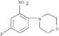 Morpholine,4-(4-fluoro-2-nitrophenyl)-