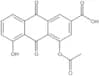 4-(Acetyloxy)-9,10-dihydro-5-hydroxy-9,10-dioxo-2-anthracenecarboxylic acid
