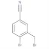 Benzonitrile, 4-bromo-3-(bromomethyl)-
