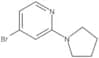 4-Bromo-2-(1-pyrrolidinyl)pyridine