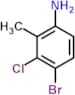 4-bromo-3-chloro-2-methylaniline