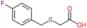 [(4-fluorobenzyl)sulfanyl]acetic acid