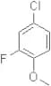 4-Chloro-2-fluoro-1-methoxybenzene