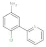 4-Chloro-3-(2-pyridinyl)benzenamine