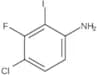 4-Chloro-3-fluoro-2-iodobenzenamine