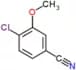4-Chloro-3-methoxybenzonitrile