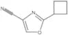2-Cyclobutyl-4-oxazolecarbonitrile