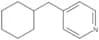 4-(Cyclohexylmethyl)pyridine