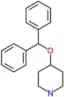 4-(diphenylmethoxy)piperidine