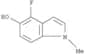 1H-Indol-5-ol,4-fluoro-1-methyl-