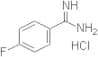 Benzenecarboximidamide, 4-fluoro-, hydrochloride (1:1)