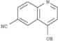 6-Quinolinecarbonitrile,4-hydroxy-