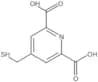 4-(Mercaptomethyl)-2,6-pyridinedicarboxylic acid