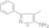 4-Methyl-3-phenylisothiazol-5-amine