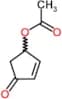 4-oxocyclopent-2-en-1-yl acetate