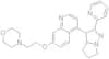 4-(5,6-dihydro-2-(2-pyridinyl)-4h-pyrrolo(1,2-b)pyrazol-3-yl)-7-(2-(4-morpholinyl)ethoxy)quinoline