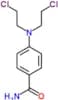 4-[bis(2-chloroethyl)amino]benzamide