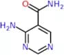 4-aminopyrimidine-5-carboxamide