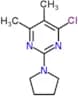 4-Chloro-5,6-dimethyl-2-(1-pyrrolidinyl)pyrimidine