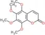5,6,7,8-tetramethoxy-2H-chromen-2-one