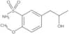 5-(2-Hydroxypropyl)-2-methoxybenzenesulfonamide