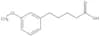 3-Methoxybenzenepentanoic acid