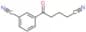 3-(4-cyanobutanoyl)benzonitrile