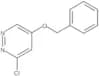 3-Chloro-5-(phenylmethoxy)pyridazine