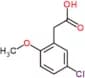 5-Chloro-2-methoxybenzeneacetic acid