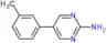 5-(3-Methylphenyl)-2-pyrimidinamine