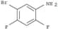 Benzenamine, 5-bromo-2,4-difluoro-