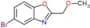 Benzoxazole, 5-bromo-2-(methoxymethyl)-