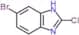 6-bromo-2-chloro-1H-benzimidazole