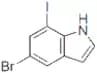5-Bromo-7-iodo-1H-indole