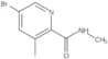 5-Bromo-N,3-dimethyl-2-pyridinecarboxamide