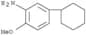 5-Cyclohexyl-2-methoxybenzenamine