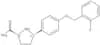 (2S,5R)-5-[4-[(2-Fluorophenyl)methoxy]phenyl]-2-pyrrolidinecarboxamide