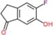 5-fluoro-6-hydroxy-indan-1-one
