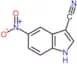 5-nitro-1H-indole-3-carbonitrile