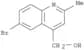 6-Bromo-2-methyl-4-quinolinemethanol