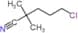 5-chloro-2,2-dimethylpentanenitrile