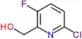 (6-chloro-3-fluoro-2-pyridyl)methanol
