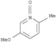 Pyridine,5-methoxy-2-methyl-, 1-oxide