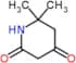 6,6-dimethylpiperidine-2,4-dione
