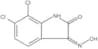 3-Oxime-6,7-dichloro-1H-indole-2,3-dione