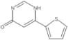 6-(2-Thienyl)-4(3H)-pyrimidinone