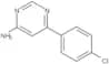 6-(4-Chlorophenyl)-4-pyrimidinamine