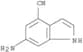 1H-Indole-4-carbonitrile,6-amino-